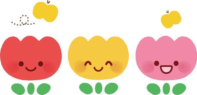 チューリップのイラスト